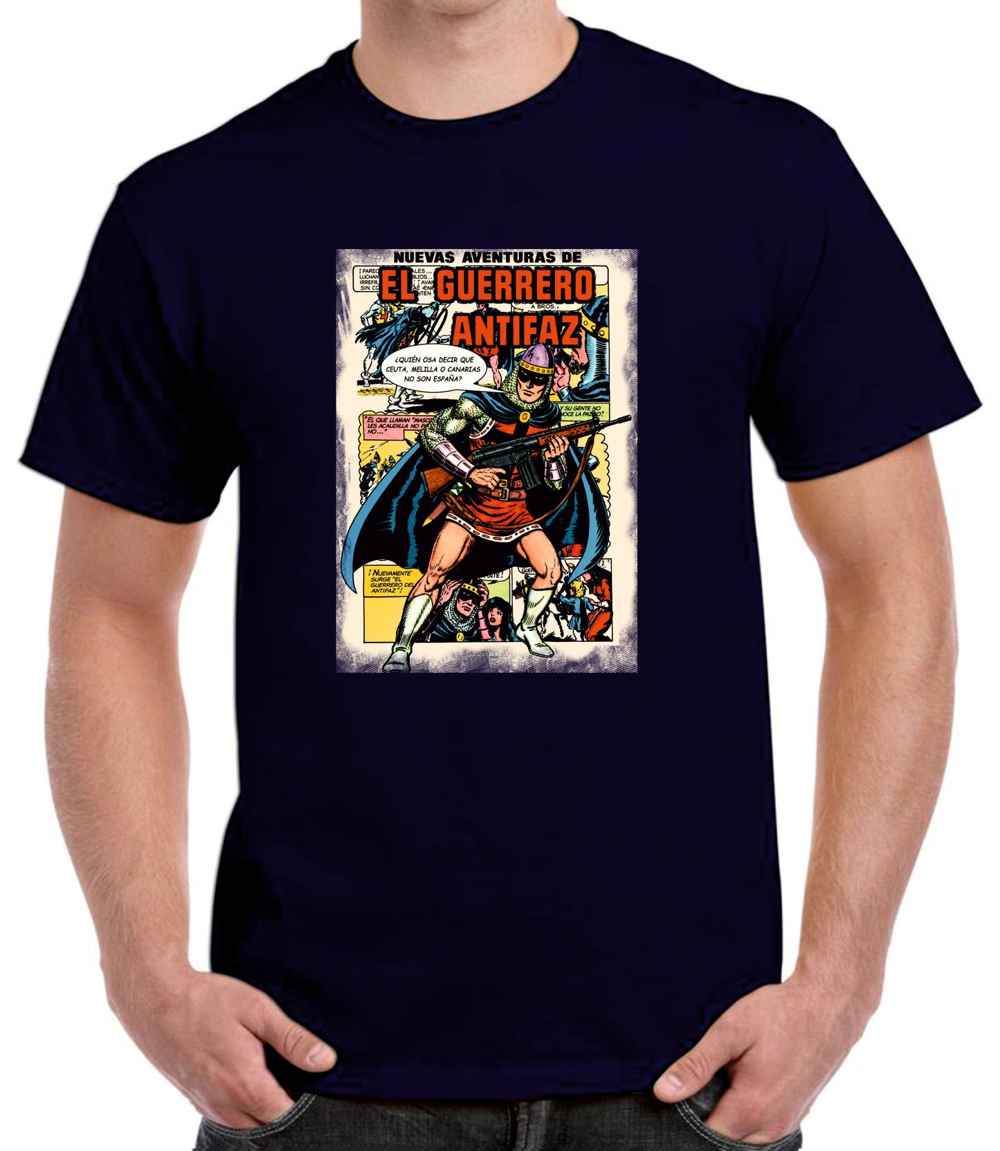 Camiseta Guerrero Antifaz- CETME.