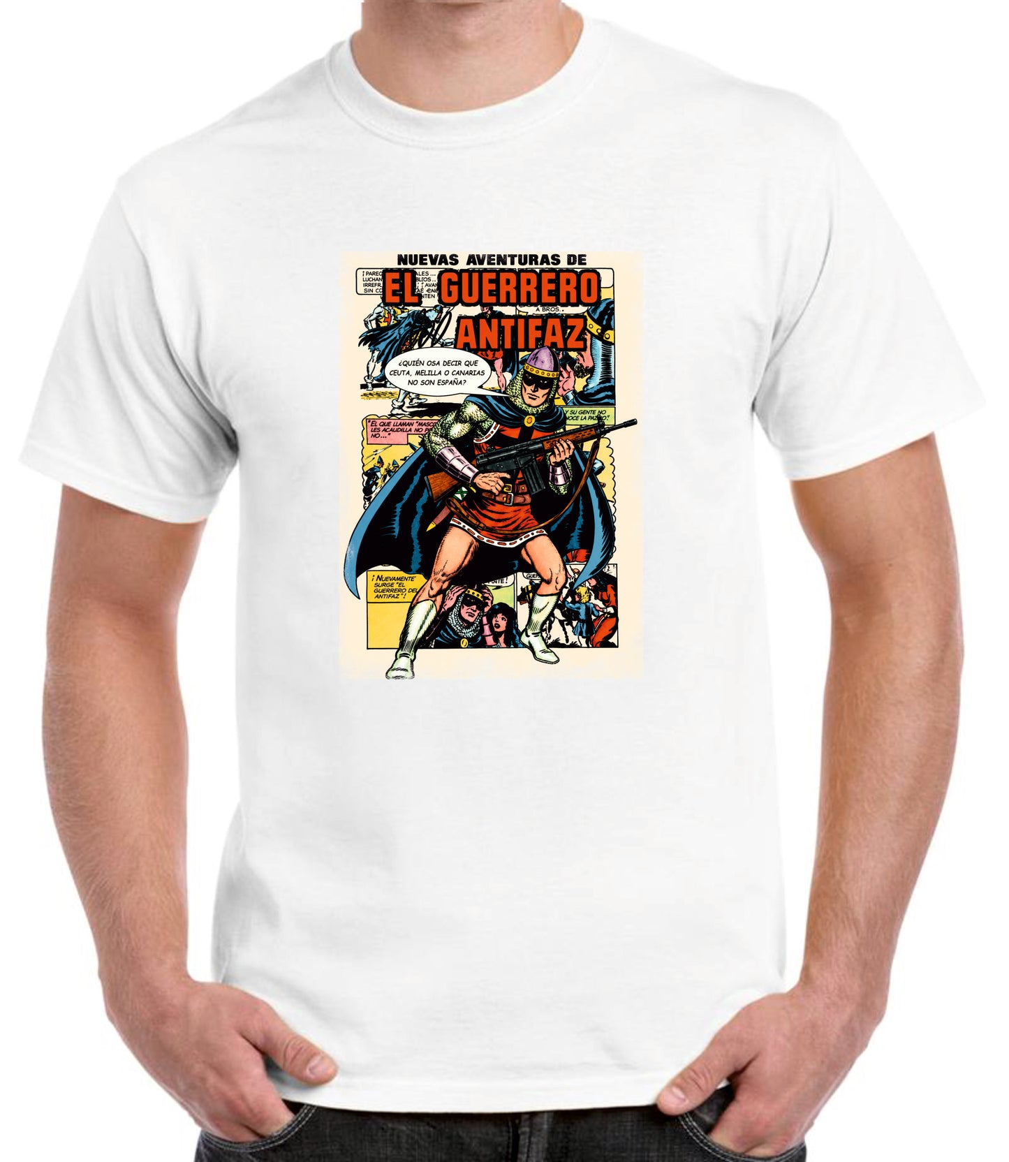 Camiseta Guerrero Antifaz- CETME.