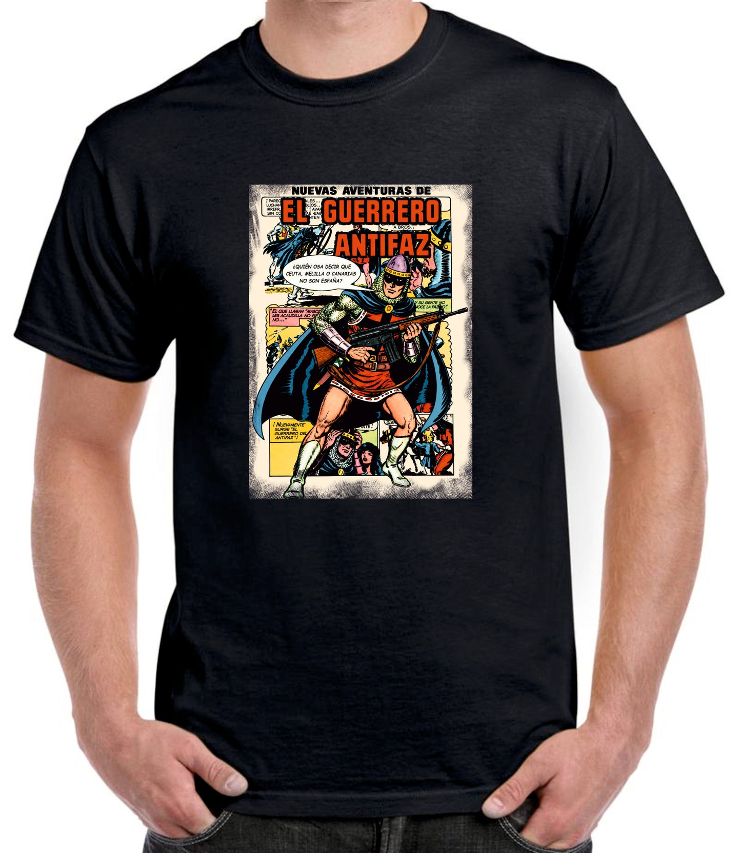 Camiseta Guerrero Antifaz- CETME.