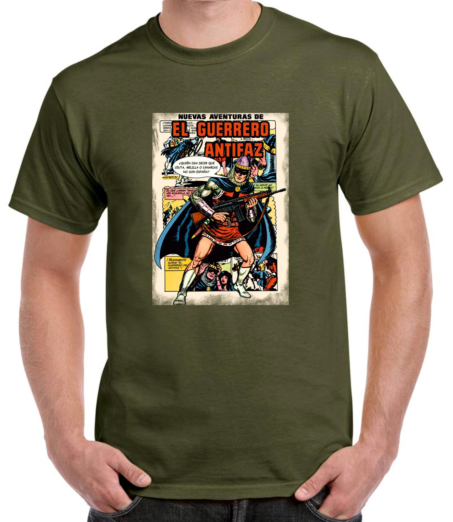 Camiseta Guerrero Antifaz- CETME.