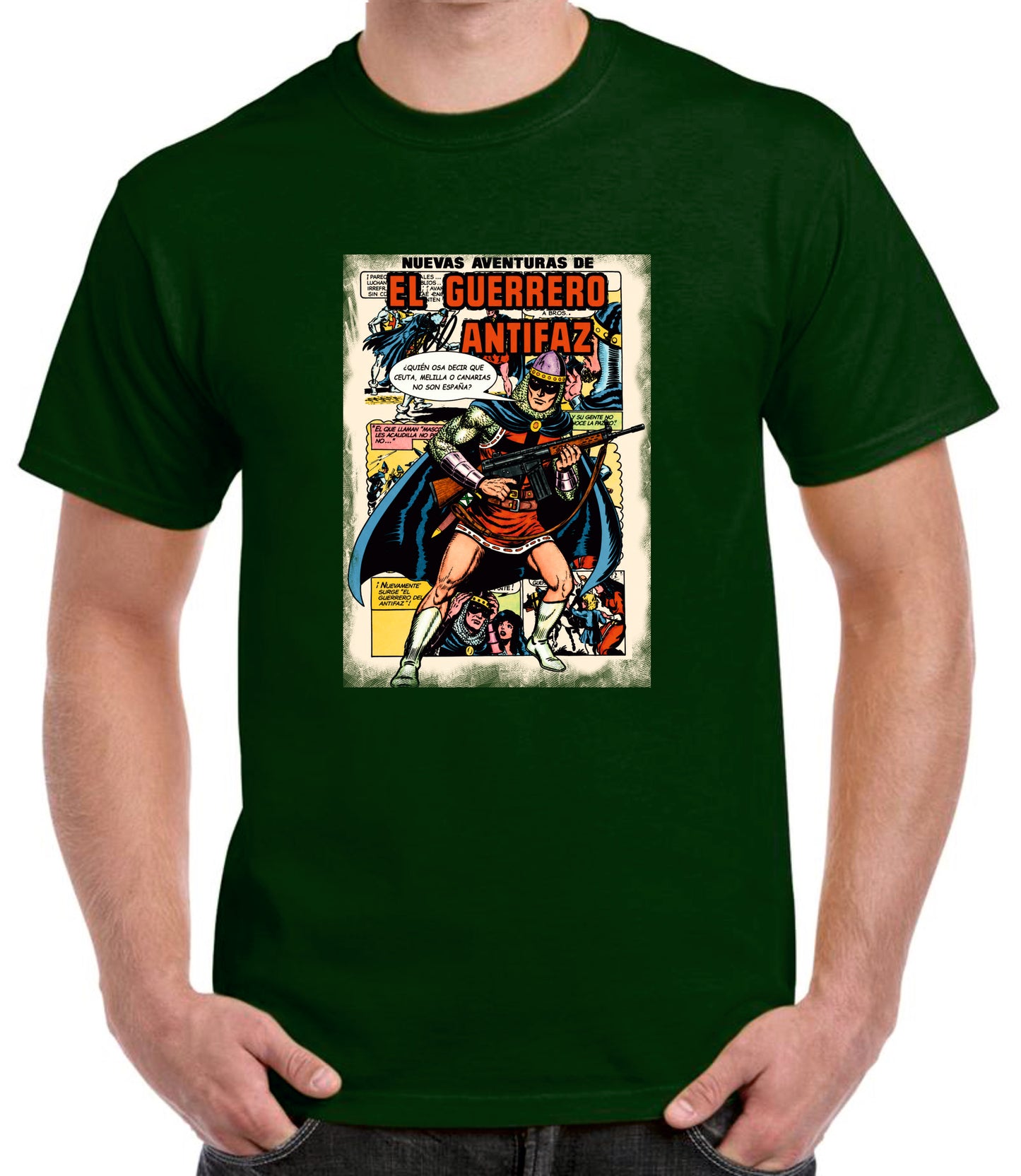 Camiseta Guerrero Antifaz- CETME.