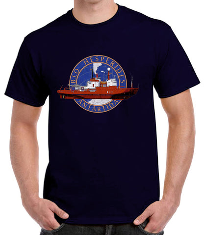 Camiseta Buque Hespérides.