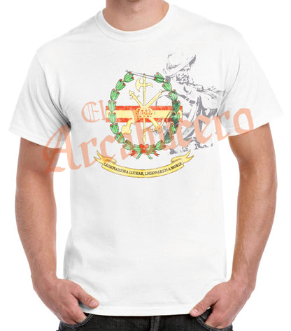 Camiseta escudo Legión Española laureles.