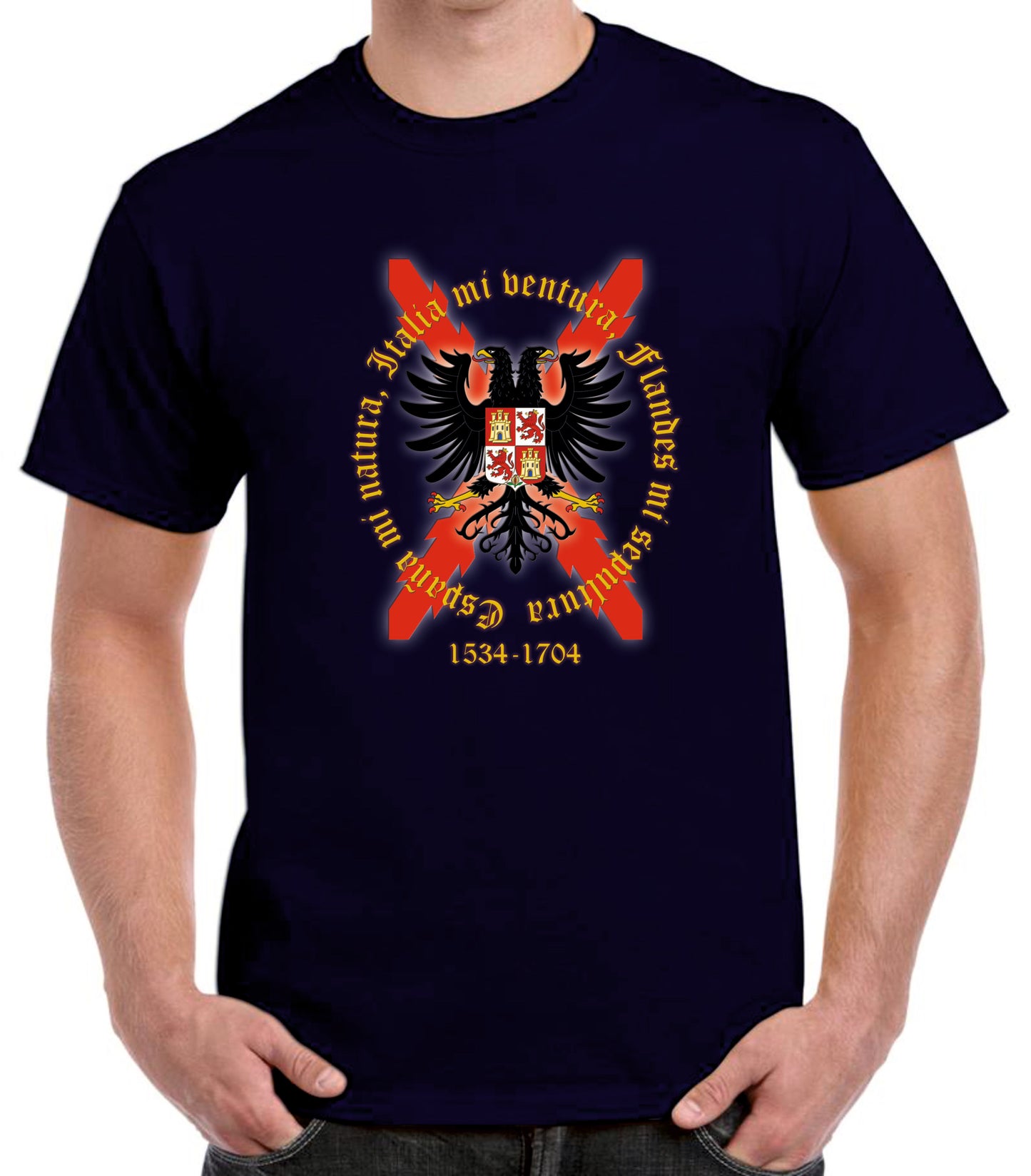 Camiseta lema tercios españoles.