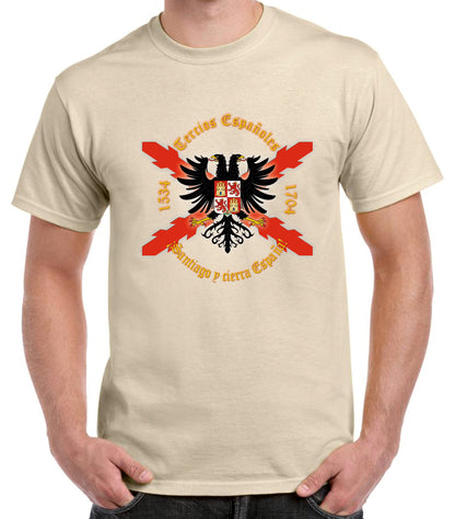 Camiseta Santiago tercios españoles.