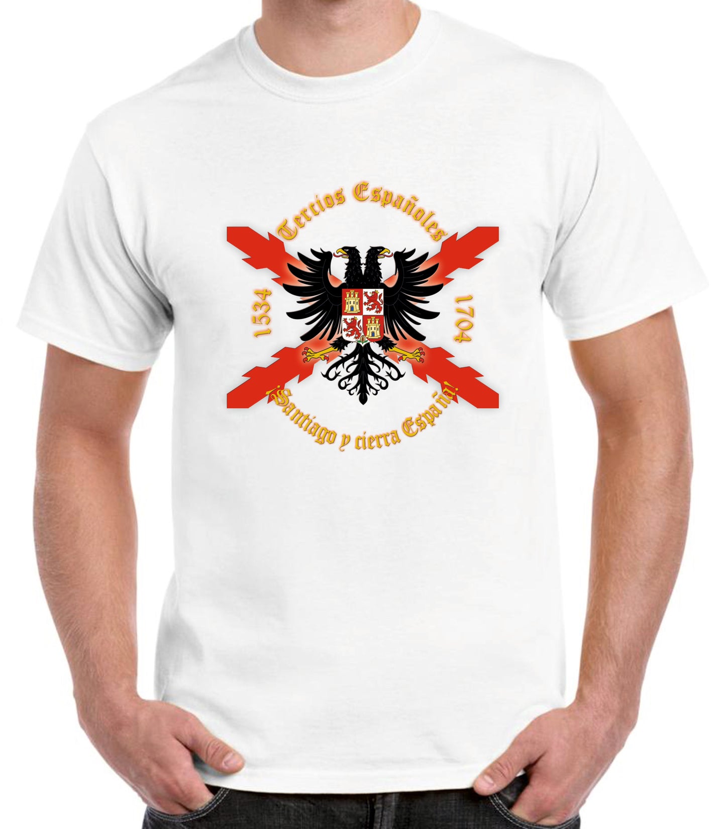 Camiseta Santiago tercios españoles.