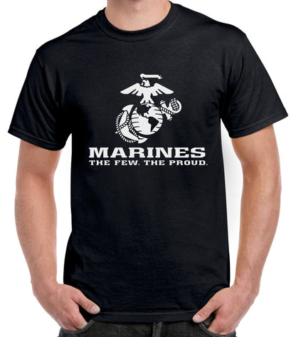 Camiseta USA emblema marines.