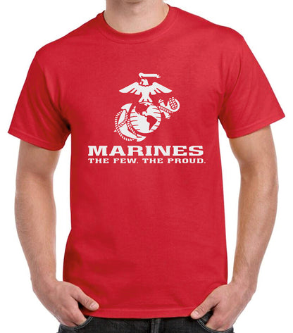 Camiseta USA emblema marines.