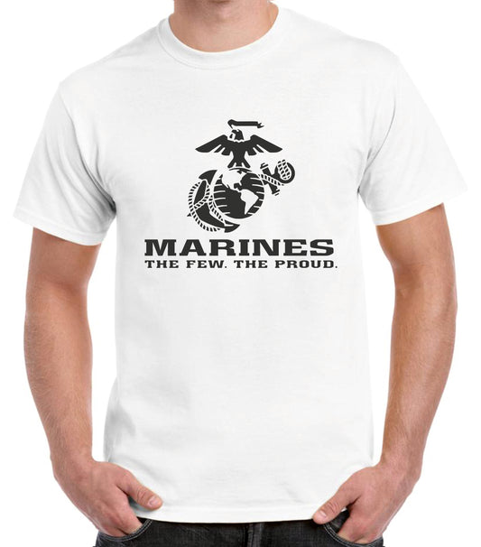 Camiseta USA emblema marines.