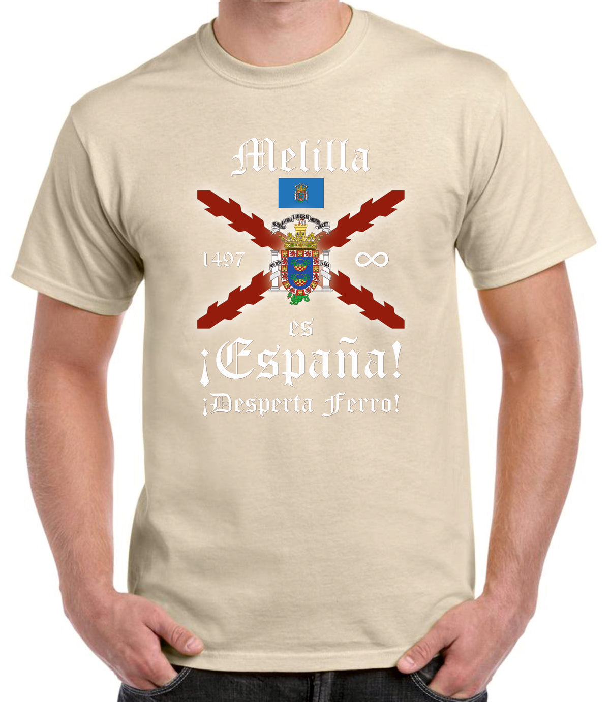 Camiseta Melilla es España.