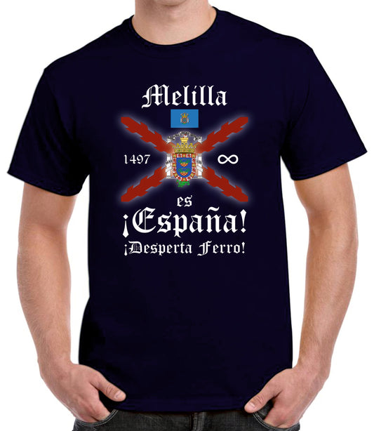 Camiseta Melilla es España.