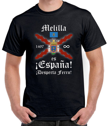Camiseta Melilla es España.
