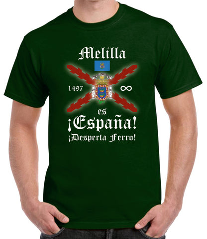 Camiseta Melilla es España.