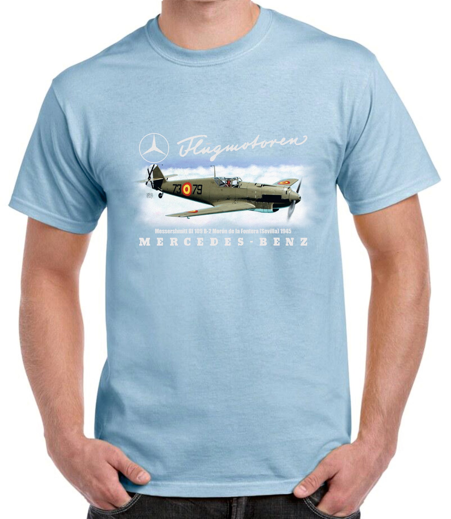 Camiseta Messerschmitt Bf 109B-2.