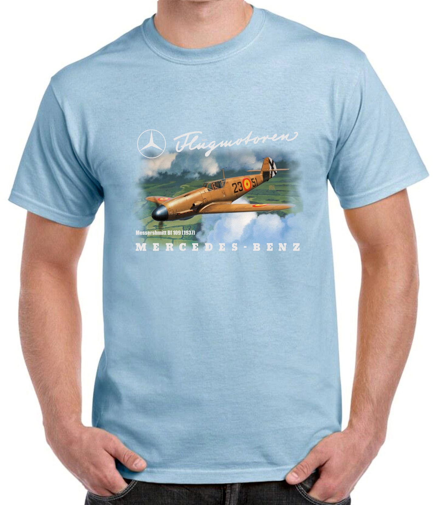 Camiseta Messerschmitt Bf 109 España.