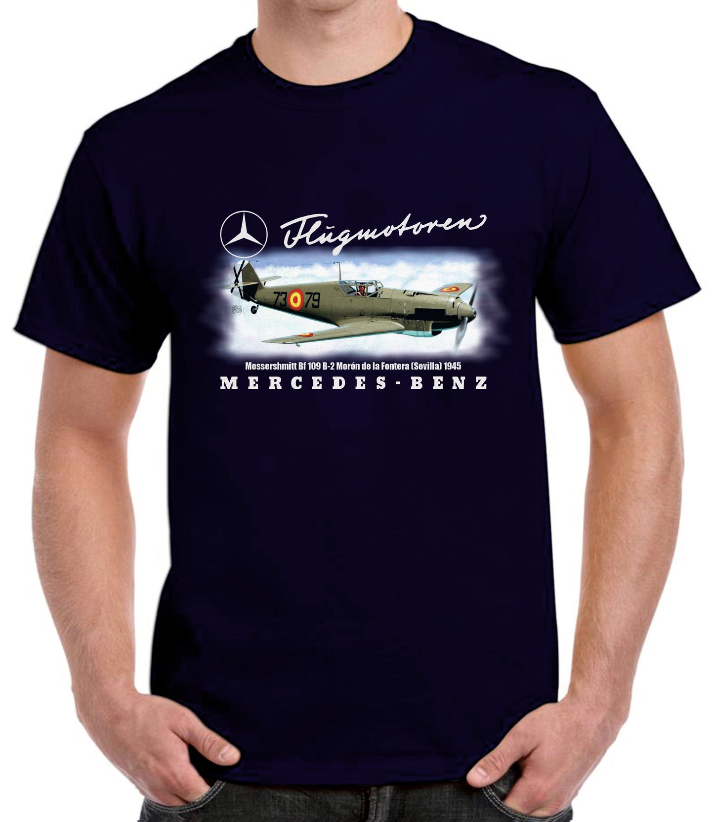 Camiseta Messerschmitt Bf 109B-2.