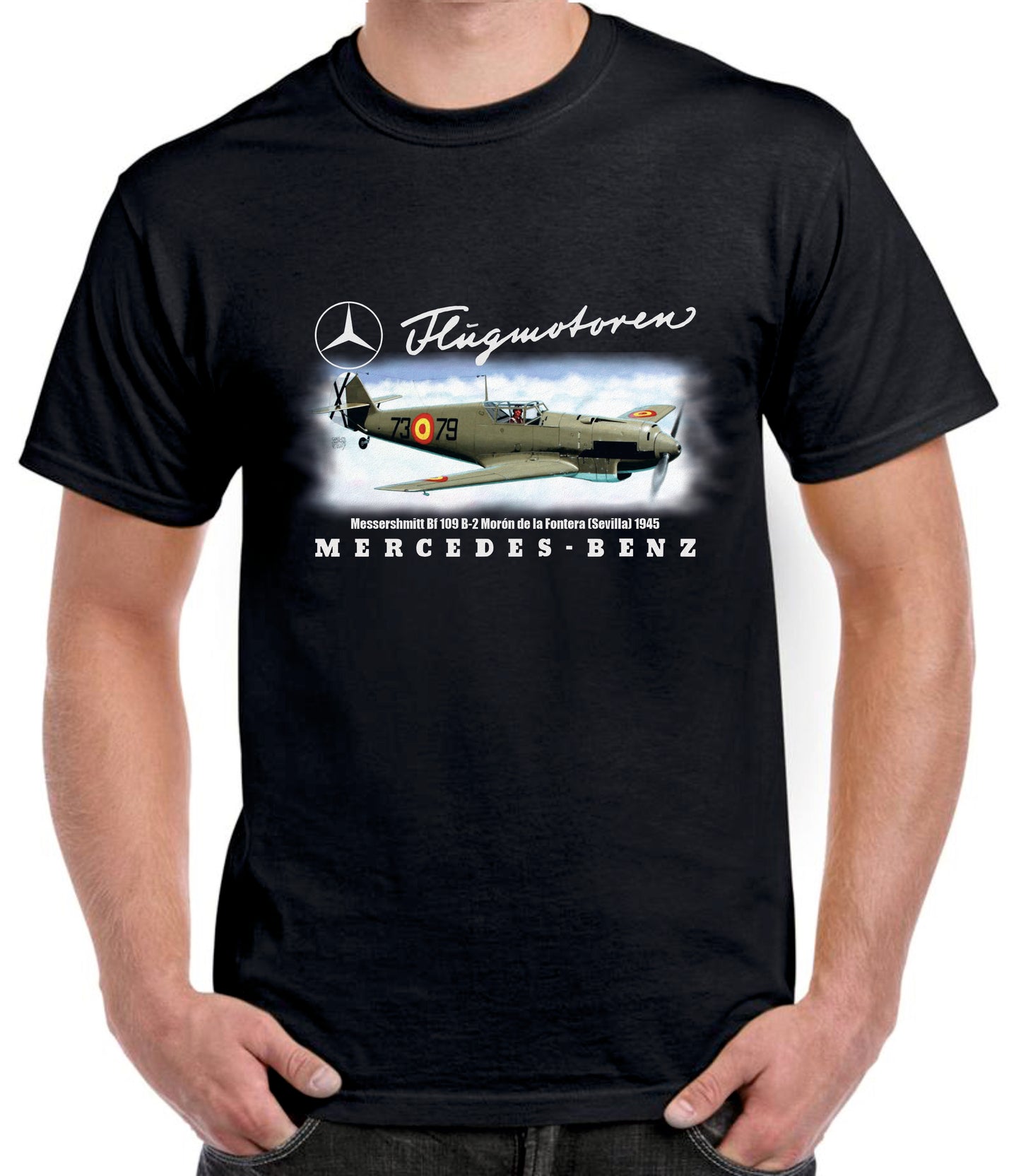 Camiseta Messerschmitt Bf 109B-2.
