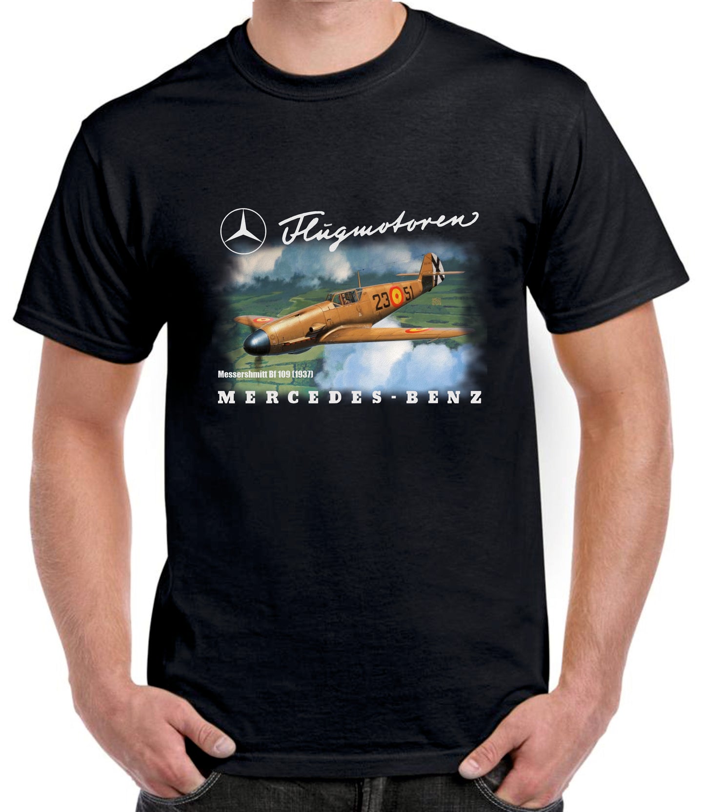 Camiseta Messerschmitt Bf 109 España.