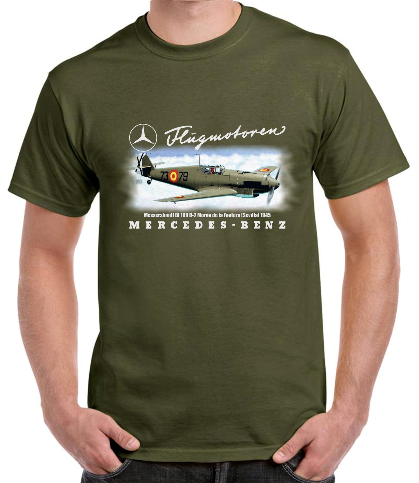 Camiseta Messerschmitt Bf 109B-2.