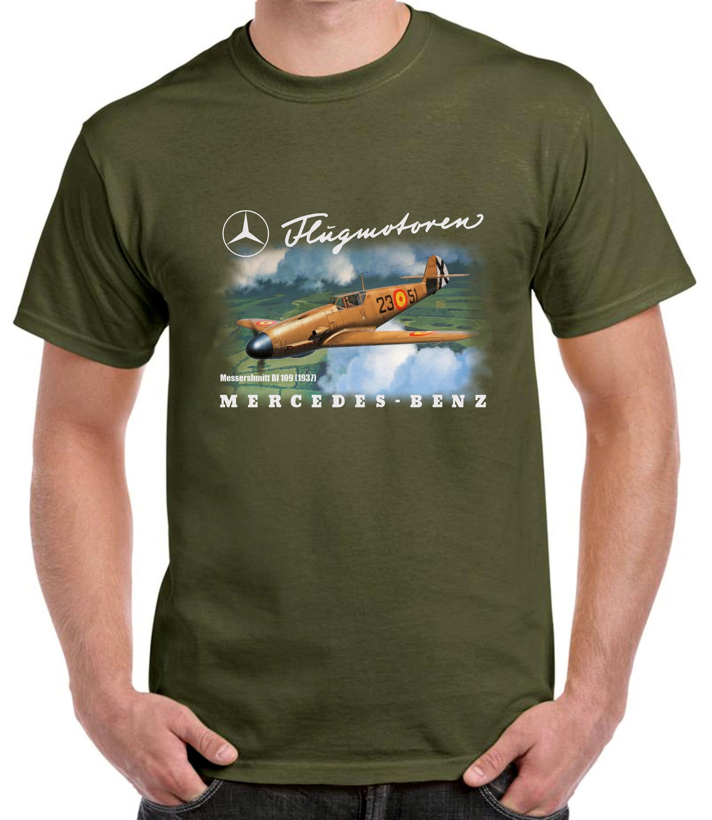 Camiseta Messerschmitt Bf 109 España.