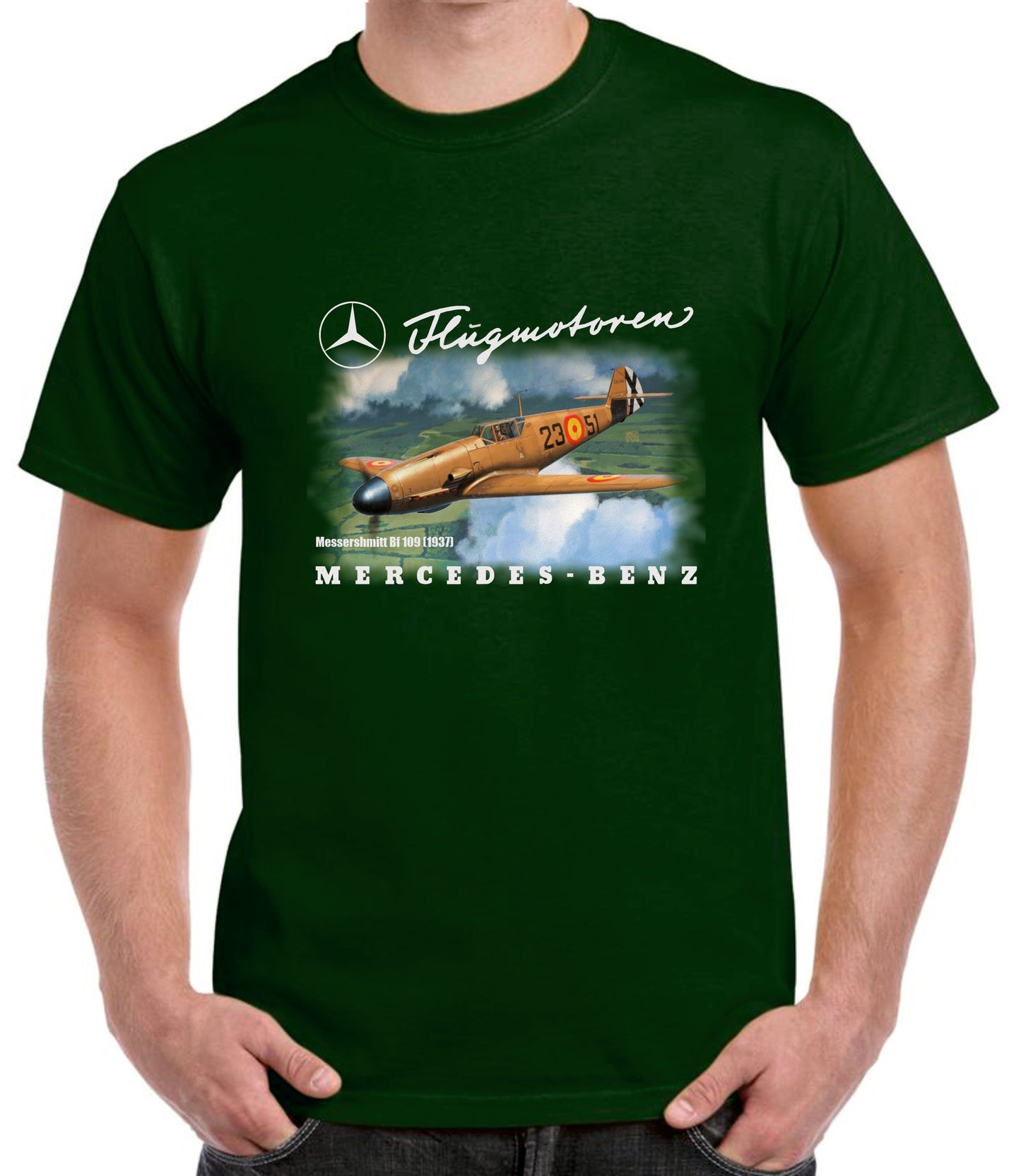 Camiseta Messerschmitt Bf 109 España.