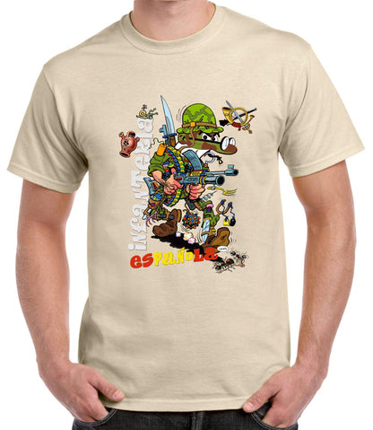 Camiseta Mortadelo Infantería.