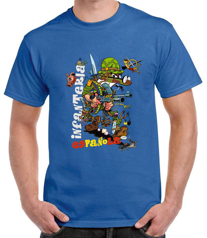 Camiseta Mortadelo Infantería.