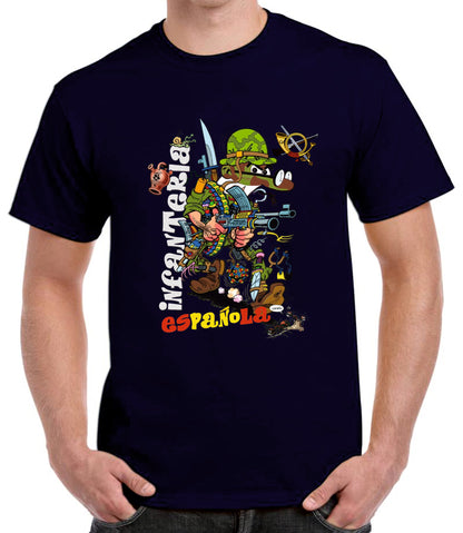 Camiseta Mortadelo Infantería.