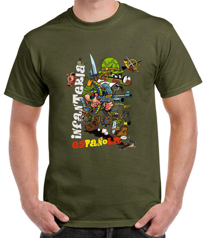 Camiseta Mortadelo Infantería.