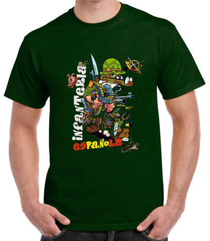 Camiseta Mortadelo Infantería.
