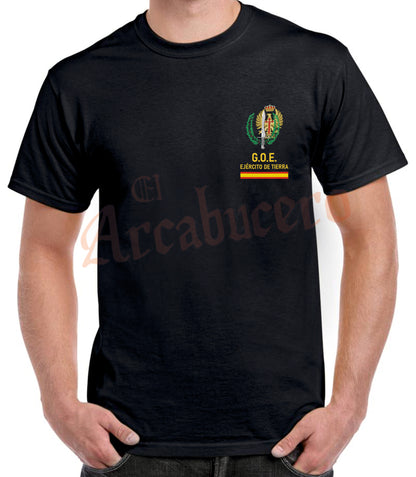 Camiseta G.O.E/E.T. escudo.