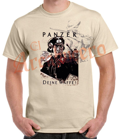 Camiseta ALEMANIA propaganda 2ª G.M. Panzer División.