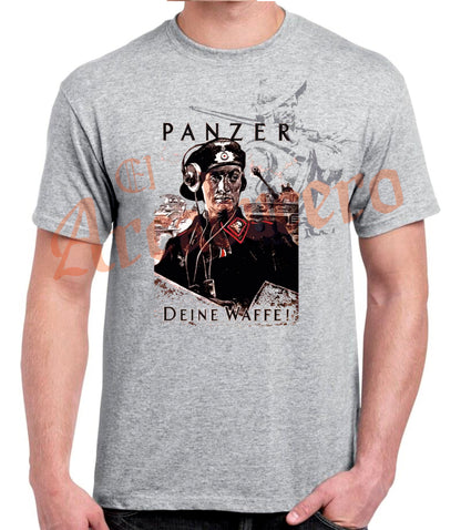 Camiseta ALEMANIA propaganda 2ª G.M. Panzer División.