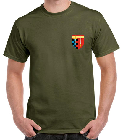 Camiseta Reservistas Voluntarios escudo.