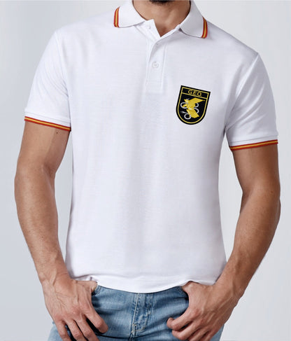 Polo G.E.O. escudo oficial.
