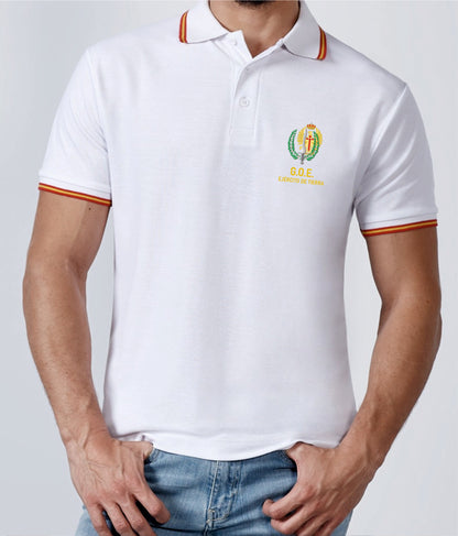 Polo G.O.E/E.T. escudo.