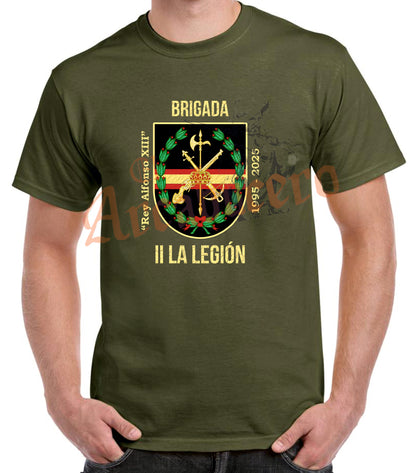 Camiseta escudo Brigada 'Rey Alfonso XIII' II de la Legión.