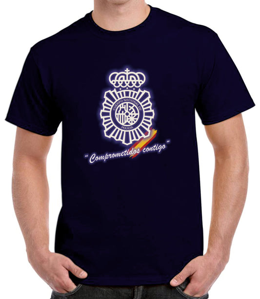 Camiseta Policía Nacional placa (2).