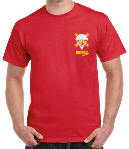 Camiseta BRIPAC escudo oficial.