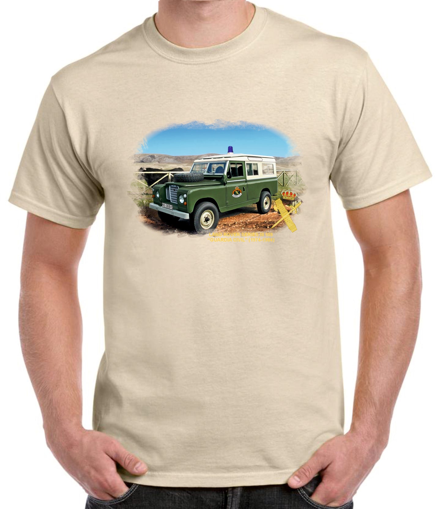 Camiseta GUARDIA CIVIL LAND ROVER III 109.