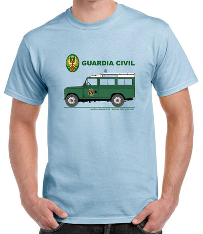 Camiseta GUARDIA CIVIL LAND ROVER III 109.