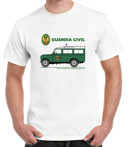 Camiseta GUARDIA CIVIL LAND ROVER III 109.