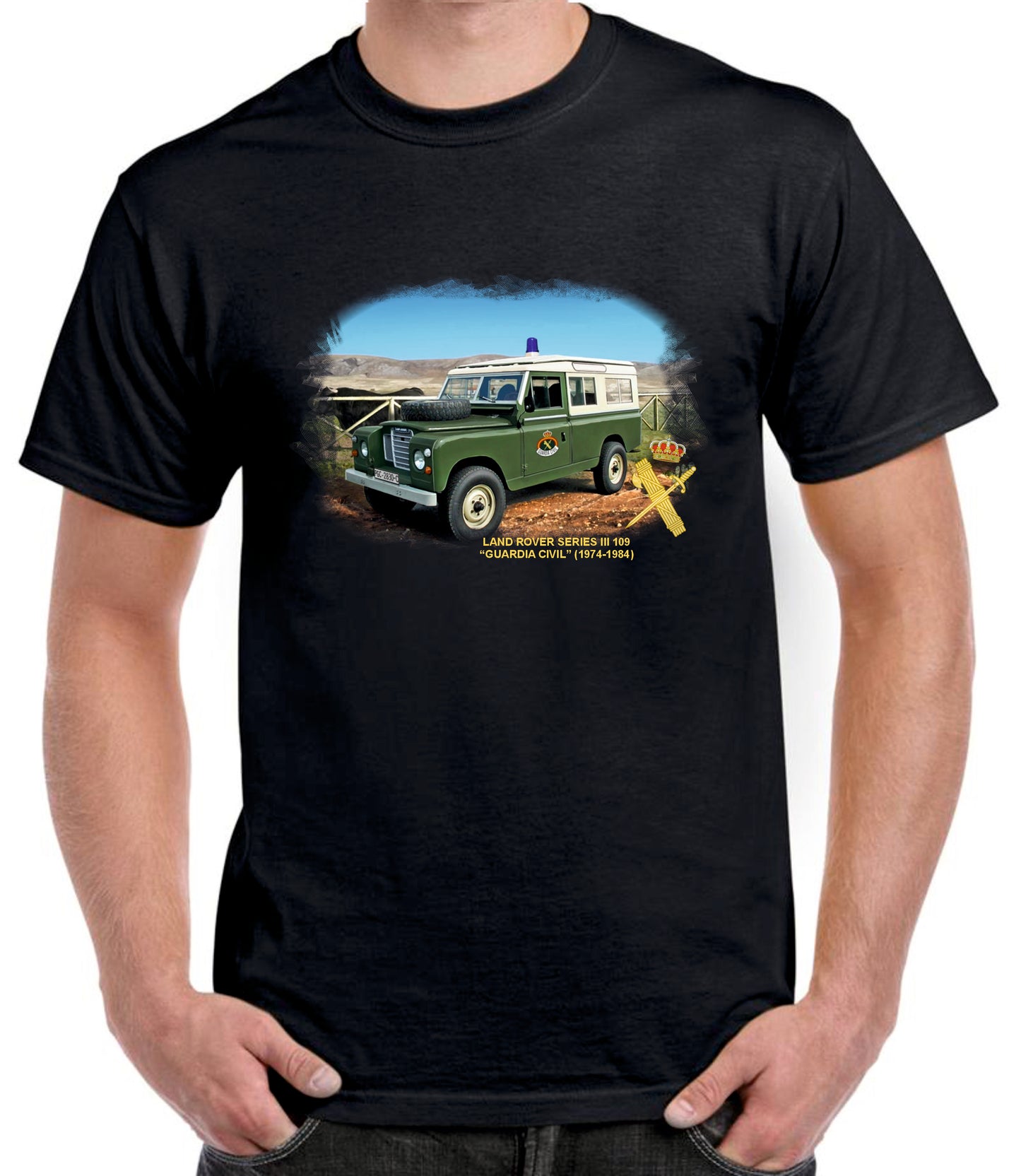 Camiseta GUARDIA CIVIL LAND ROVER III 109.