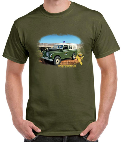 Camiseta GUARDIA CIVIL LAND ROVER III 109.