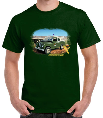 Camiseta GUARDIA CIVIL LAND ROVER III 109.
