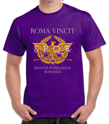 Camiseta SPQR "Roma Vincit".