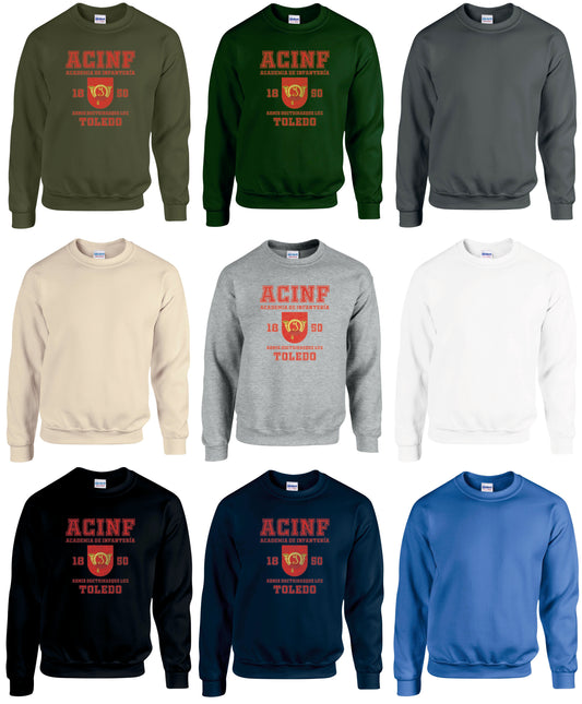 Sudadera básica Academia de Infantería.
