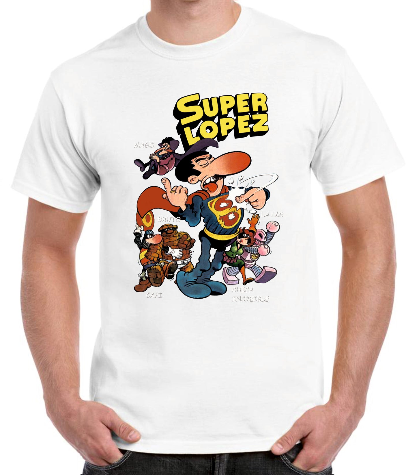 Camiseta Supergrupo.