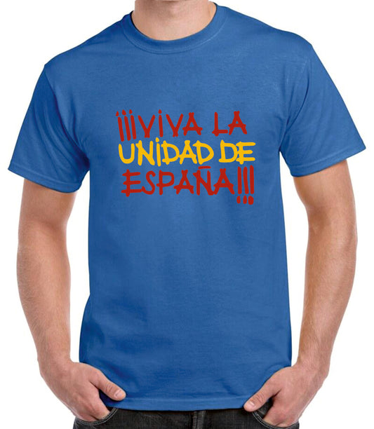 Camiseta nacional ¡¡¡Viva la unidad de España!!!.