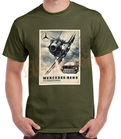 Camiseta ALEMANIA MERCEDES-BENZ Flugmotoren DB 605.